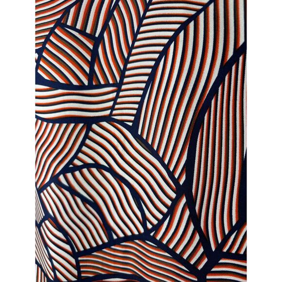 Diane Von Furstenberg, Blue and orange shift dress ￼ - Picture 4 of 5